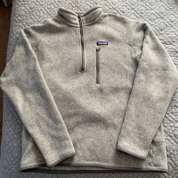 Patagonia Other - Patagonia Grey Sweater Fleece quarter zip